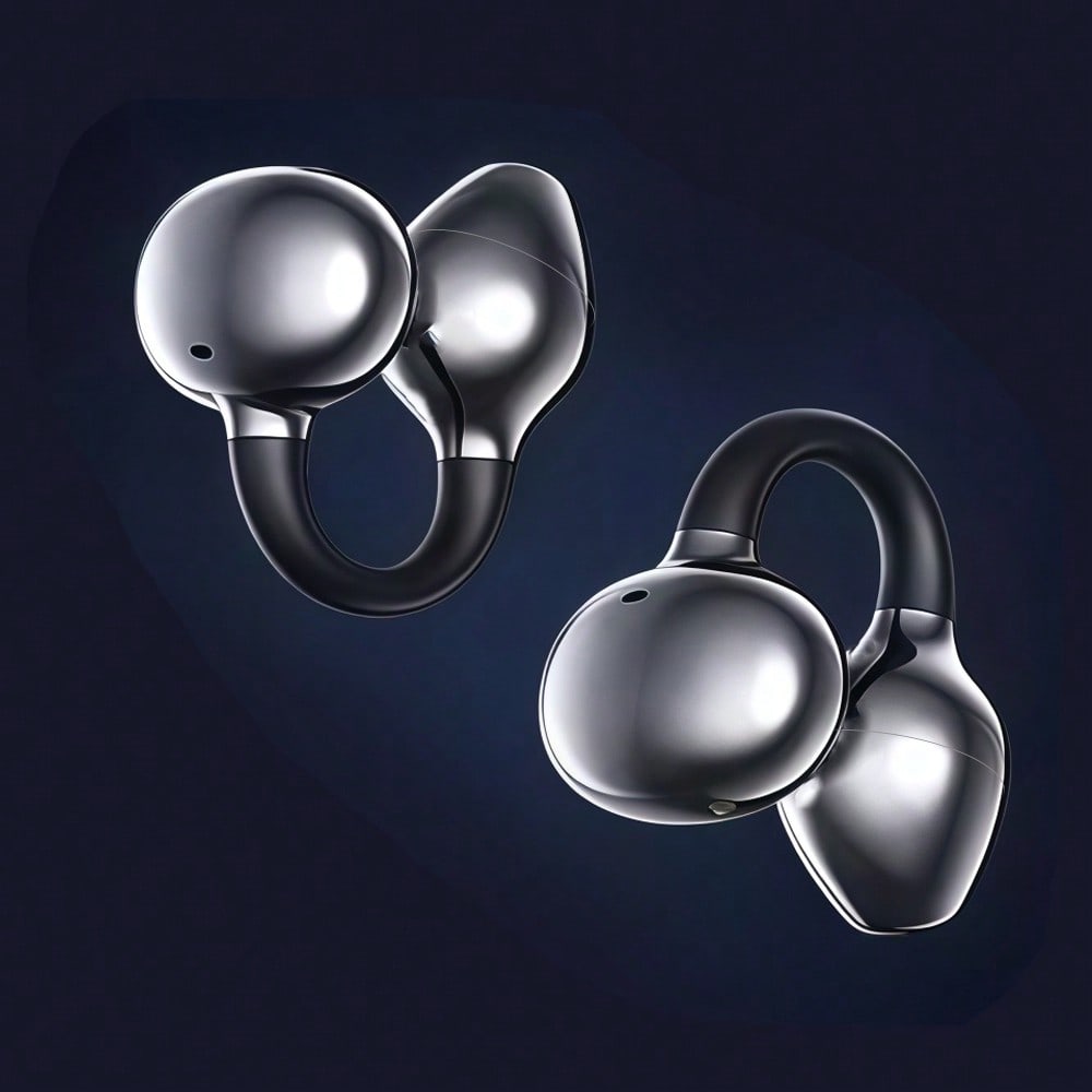 Wireless Open Ear Earclip ENC  - Bone Conduction Running Headphones recension och pris
