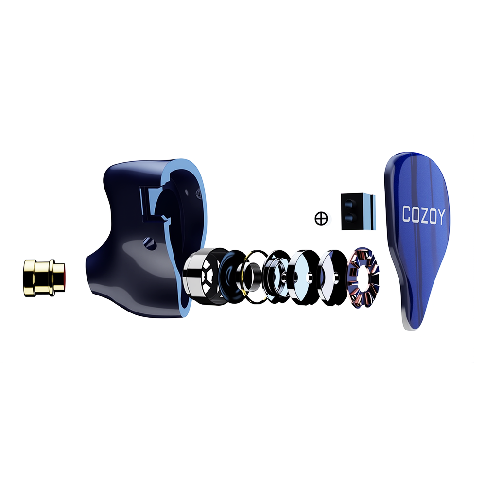 COZOY D1 IEM HIFI 10mm Graphen - Planar Magnetic Iem Earphones recension och pris